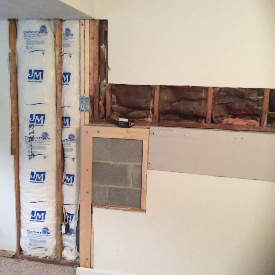 Wall insulation replacement during Structural Drying in Guadalupe
